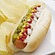 Hot dogs in Times Square