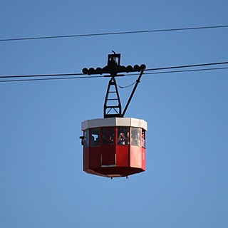 Riding the cable cars