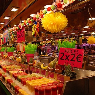 Boqueria Market on Las Ramblas